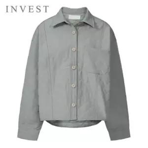 [인베스트] 다이아 퀼팅 루즈 핏 점퍼_IN6S1JP1301