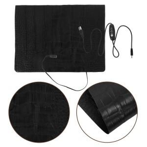 휴대용 애완동물 난방 패드 탄소 섬유 USB 온열 매트 고양이개 파충류 소동물용 안전한 균일한 열 분배