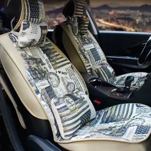 뉴 유니언잭 사계절 가죽시트