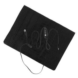 USB 3단계 스위치 탄소 섬유 애완동물 난방 패드 조절 가능 온도 방수 휴대용 온열 매트 고양이개 파충류용