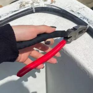 열수축 튜브 낚시대 손잡이 커버 블랙 고무 그립