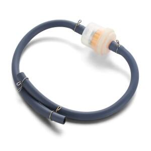 범용 연료 필터 가솔린 클리어 클리너 파이프 쿼드 스쿠터 호스 라인 자석 인라인 가스 먼지 자전거 바이크