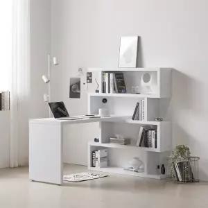 [히트가구] RG106 모듈 1400 4단 책상 세트 (착불)