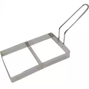 스테인리스 옆손잡이 프라이팬 토스트 계란후라이용 팬