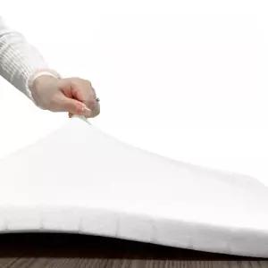 라텍스 베개 패드 높이 조절 여행 쿠션 통기성보호커버 허리 메모리폼