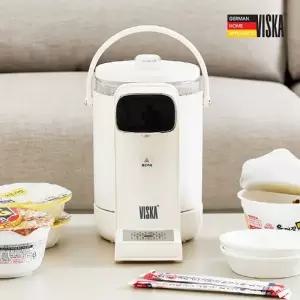 [VISKA] 비스카 분리형 스마트 글래스 보온포트2.5L VK-B200GK