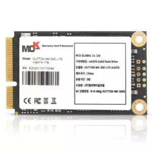 내장형SSD OUTTON MK-500 LITE mSATA(256GB)