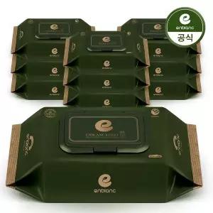 [NS홈쇼핑](행사)앙블랑 물티슈 세이프 카키 캡형 68매10팩 N-KC10[35676566]