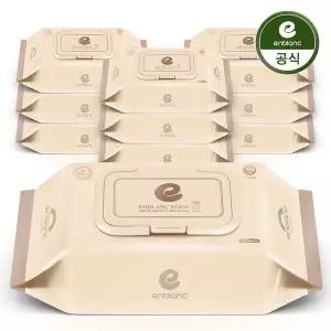 [NS홈쇼핑](행사)앙블랑 물티슈 세이프 베이지 캡형 72매x10팩 N-GC10[35676561]