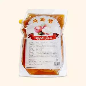 부국 사과잼 5KG 대용량 (과일잼) 와플 토스트 토핑 시럽