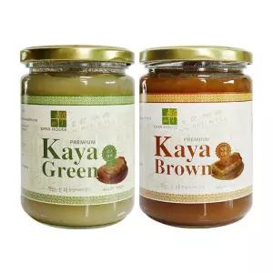 싱가포르 프리미엄 카야잼 그린 400g +브라운 400g