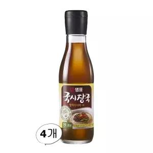 샘표 국시장국 멸치다시마 국물 345ml 4개