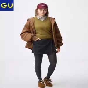 [GU][국내배송ㅣ일본매장판] 데님 랩 스코트