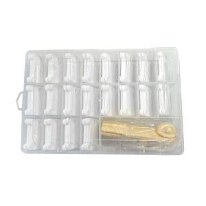 KVMORZE 플라스틱 자수 치실 보빈과 와인더 100개 실 우정 팔찌 끈 정리함 세트 면실 공예 DIY 바느질 보관함 믹스