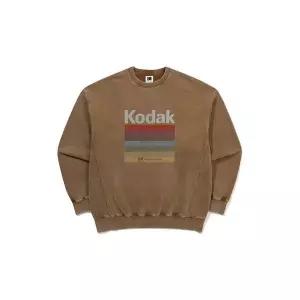 코닥 레인보우 스노우워싱 기모 맨투맨 B1 K5423EFST1 BRW 1009847