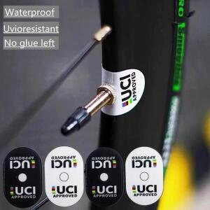 산악 자전거 프레스타 밸브 스티커 타이어 공기 노즐 보호 접착 장식 승인된 데칼