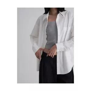 [국내매장정품] 에잇세컨즈 8SECONDS 온고잉 오버핏 셔츠 화이트 325864LY11 176038