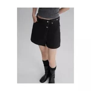 [국내매장정품] 에잇세컨즈 8SECONDS 스터드 데님 스커트 팬츠 애쉬 165725CPG4 176211