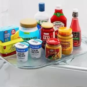 냉장고 정리 회전트레이 주방 양념통 턴테이블 선반 WFIPQZ3