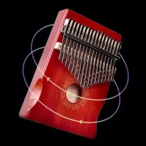 원목 칼림바 선물용 휴대용 초보용 칼림바 17 음계 입문용 악기 뮤직 손가락 사운드 교육용 공연용 피아노