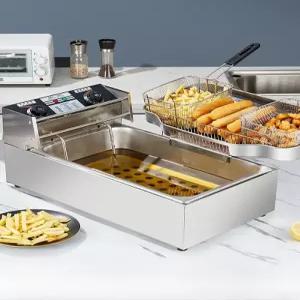 업소용 전기튀김기 대용량 감자튀김 치킨 분식점용 튀김기계