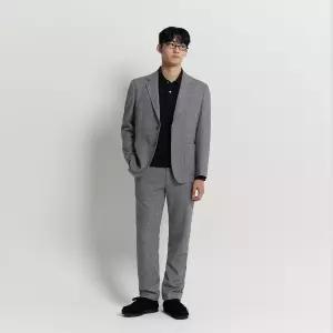 빈폴 멘 FW25홈스펀 스탠다드핏 팬츠 - 그레이 BC5921C533