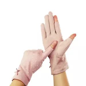 손가락 여성장갑 스마트폰터치장갑 운전장갑 미끄럼방지장갑 자외선장갑 장갑 자외선차단 16WAB1A5E