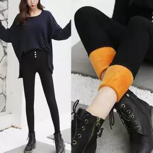 [퍼니메이커]여자 슬림 기모 바지 팬츠 홈웨어 이지웨어 데이트룩 여자겨울바지 겨울여성바지 여자30대겨울