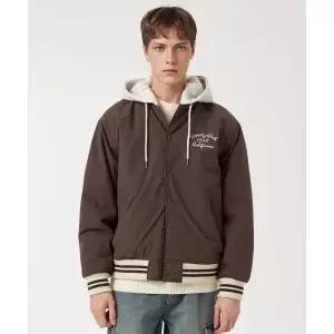 매장정품 후아유 WHO.A.U Hood Varsity Jumper WHJPF4T33U 142329