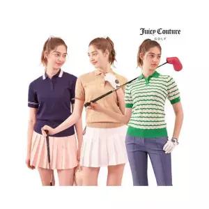 쥬시꾸뛰르 골프 [쥬시꾸띄르골프] 썸머 반팔 카라티 여성 3종세트 586329