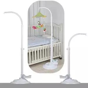 아기용품수납 높낮이조절 스탠드 물티슈 모빌거치대