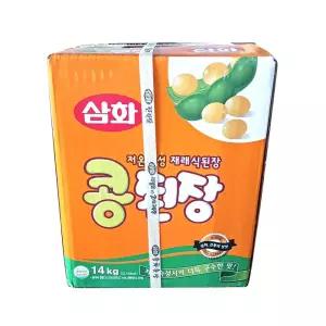 삼화 재래식 콩된장 14kg /