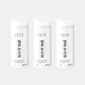 해양심층수 엠큐눈소금세트 고운2,굵은1 미네랄 저염