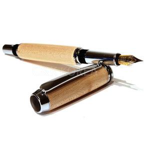 우든펜 키트 JR 만년필 크롬/블랙크롬 CK7121