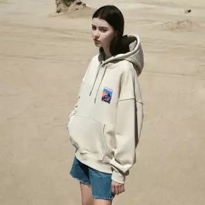 플루크 레인보우 선셋 후드티셔츠 FHT2008