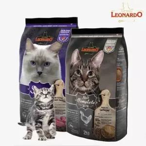 레오나르도 캣 고양이 사료 독일산 홀리스틱 치주염 치석관리 1.8kg 2kg 7.5kg
