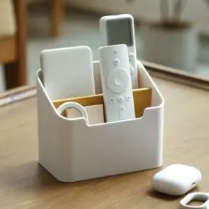 [텐바이텐]화이트우드 다용도 리모컨 소품정리함