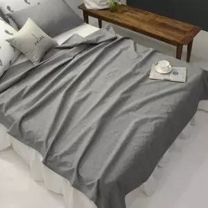 [텐바이텐]벨라이프 멜란지 그레이 홑이불_(1867311)