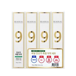 인산가 씨실 인산가 죽염치약 150g 4개 인산죽염