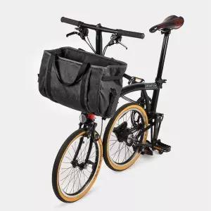 [우탄크래프트][WOTANCRAFT] 우탄크래프트 브롬톤백 Pioneer Basket Bag Charcoal Black