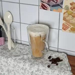 [텐바이텐]카페테리아 더블 카푸치노잔1개