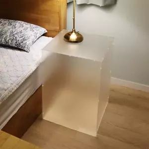 [텐바이텐]모듈협탁 아크릴테이블 반투명 침실 카페협탁