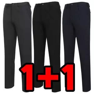 원플러스원 겨울 남성 무지 작업복바지 기모 원턱바지 작업용 하의 스판 밑위긴 등산복 아웃도어 빅사이즈