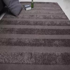 [텐바이텐]소프트 샤기 러그 카페트 브라운150X200