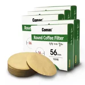 [텐바이텐]코맥 원형여과지 56mm(500매) FR1x5 [커피필터/더치커피/모카포트]
