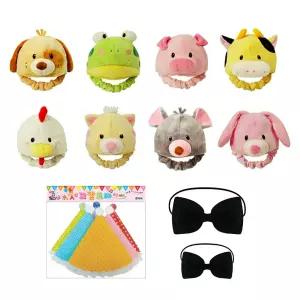 [문구티쳐] 청양토이 동물 모자/가축,야생/역할극/어린이연극