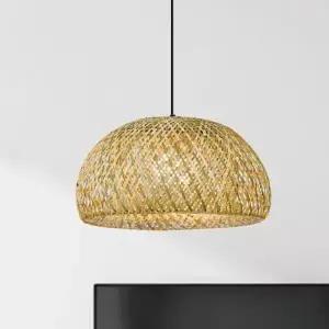 [텐바이텐]라탄 갓 1등 펜던트 조명 대