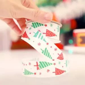 [텐바이텐]크리스마스 리본 포장끈 9m (1.화이트트리)