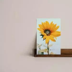 [텐바이텐]재물 운을 부르는 해바라기 풍수 아크릴 액자