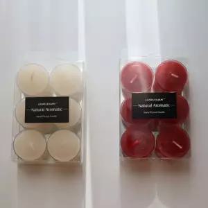 [텐바이텐]내추럴 아로마 티라이트 캔들 6개세트 (2color)